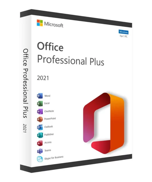Microsoft Office 2021 Professional Plus Lizenz – Digitale Aktivierung für Windows PC