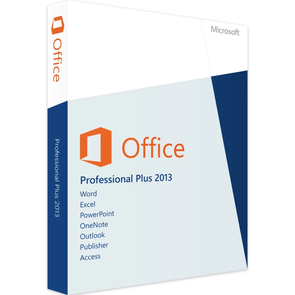 Microsoft Office Professional Plus 2013 – Digitale Lizenz mit Word, Excel, PowerPoint und mehr