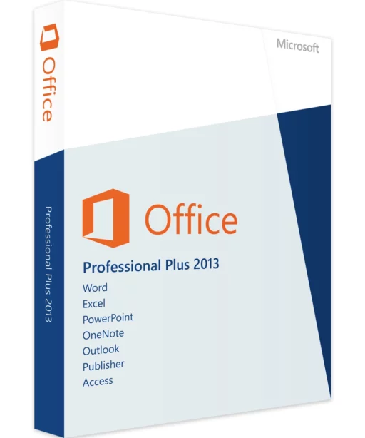 Microsoft Office Professional Plus 2013 – Digitale Lizenz mit Word, Excel, PowerPoint und mehr