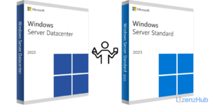 Windows Server 2025 Datacenter und Standard – Original Microsoft Serverlizenzen, ideal für Unternehmen, erhältlich bei LizenzHub.
