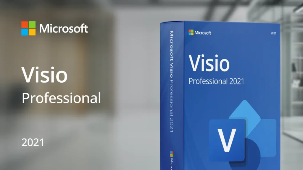 thumbnail interactive-video image 1 of Microsoft Visio 2021 Professional - Retail Box Product Key For 1 PC - Lifetime 1 of 5
