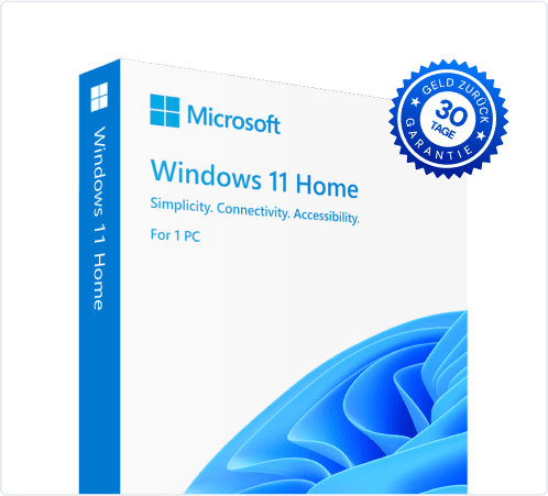Windows 11 Home mit 30 Tage Geld-zurück-Garantie – offizielle Microsoft-Version