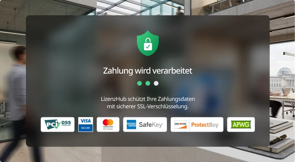 Betaling wordt verwerkt met beveiliging.