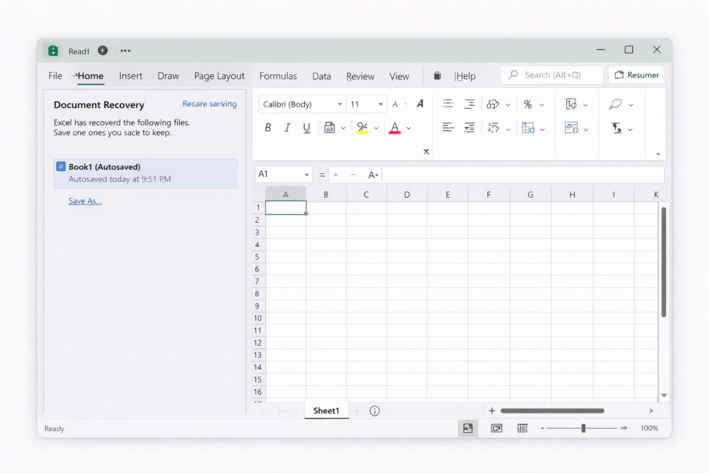 Recover an unsaved Word file in Office 365 – Version history in OneDrive