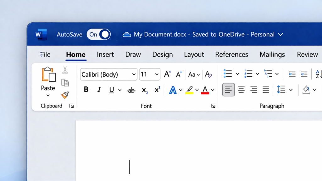 Enable AutoSave in Office 365 – never lose an unsaved Word or Excel file again
